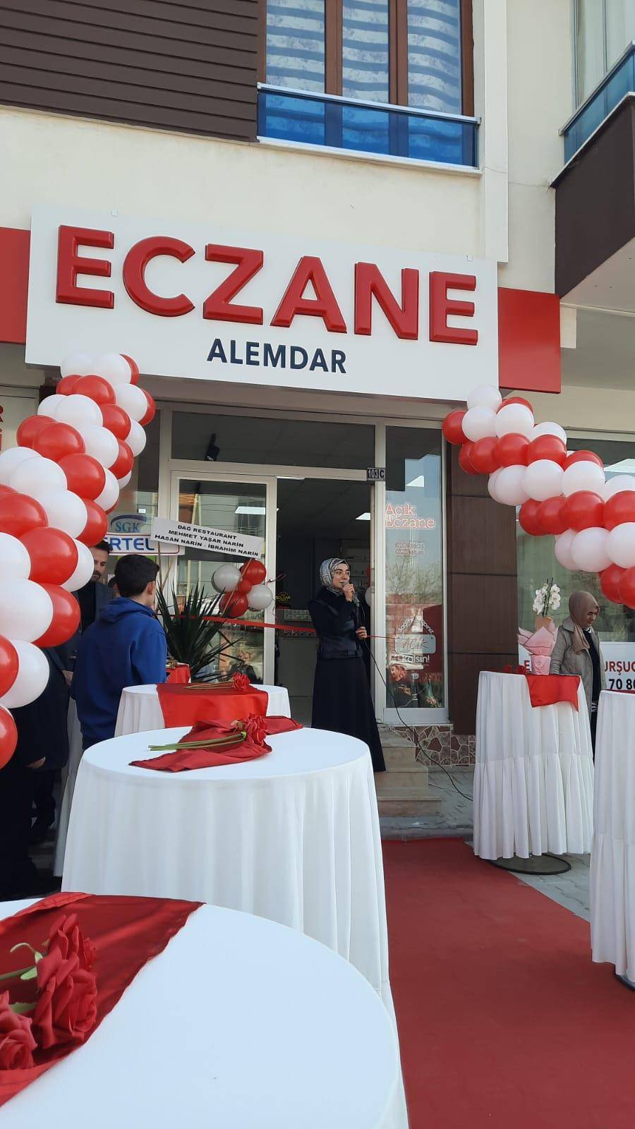Alemdar Eczanesi dualarla açıldı 2